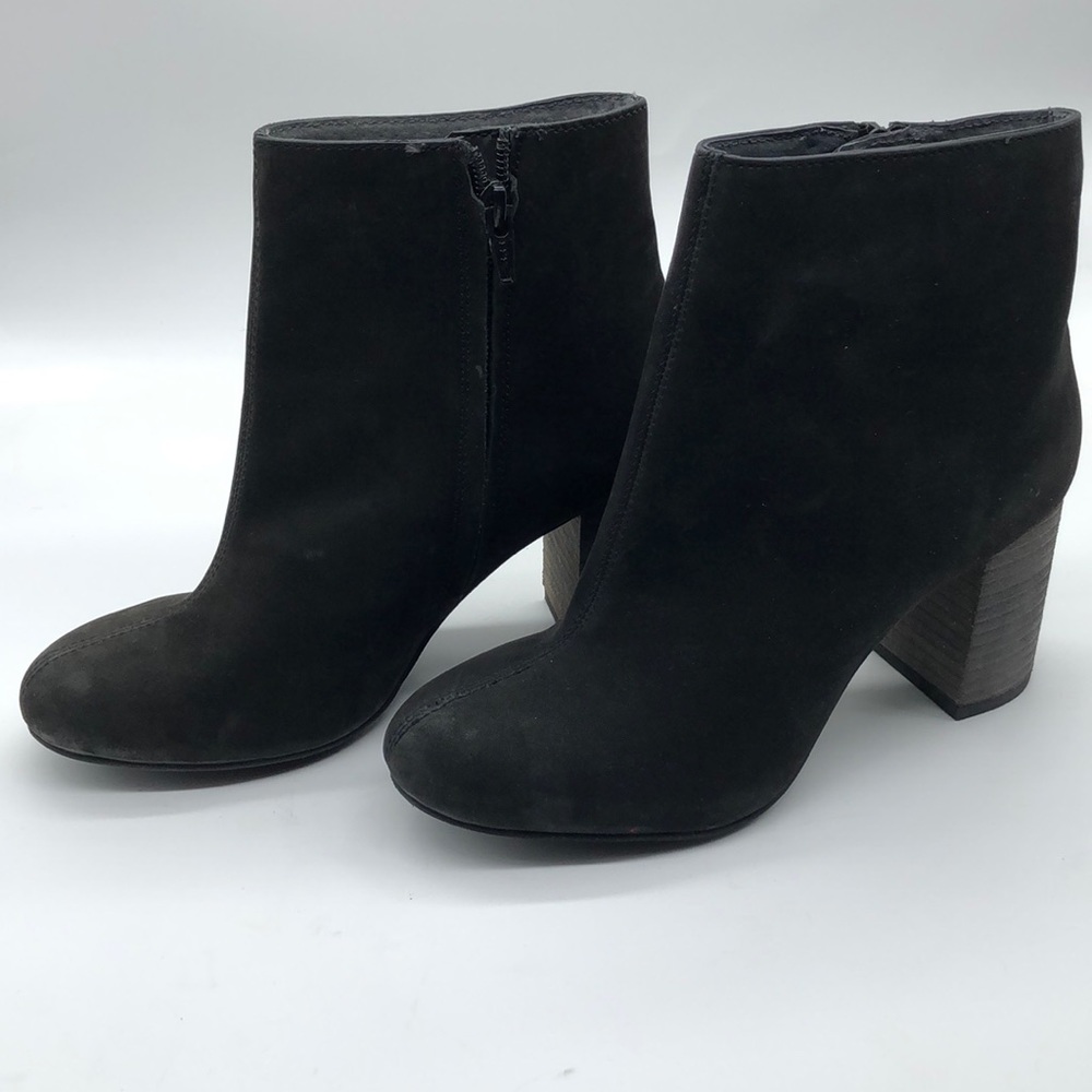 Seychelles Leather Black Booties